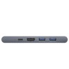 Baseus Hub Thunderbolt C + Pro Adapter 7-in-1 for MacBook, Gray - jungčių stotelė pigiau