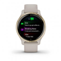 Garmin Venu 2S 40mm, Tundra / Champagne, Silicone, Wi-Fi, GPS - išmanusis laikrodis pigiai