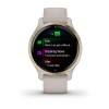 Garmin Venu 2S 40mm, Tundra / Champagne, Silicone, Wi-Fi, GPS - išmanusis laikrodis pigiai