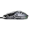 Inphic PG1 Wired Gaming Mouse, 7200 DPI, 7 Keys, RGB, Silver / Green - laidinė žaidimų pelė išsimokėtinai