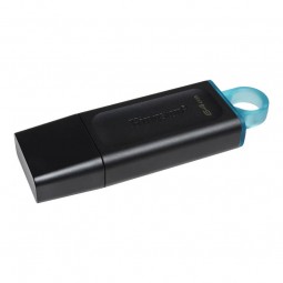 Kingston DataTraveler Exodia 64GB USB 3.2, Black + Teal - USB atmintinė pigiau