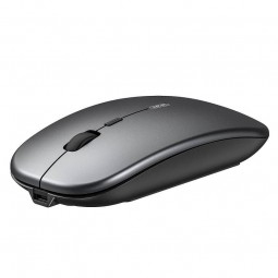 Inphic PM1BS Bluetooth and 2.4G Wireless Mouse, 1600 DPI, Slim, Silent, Grey - belaidė pelė internetu
