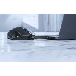 Inphic PM6 2.4G Wireless Mouse, 1600 DPI, Silent, Black - belaidė pelė greitai