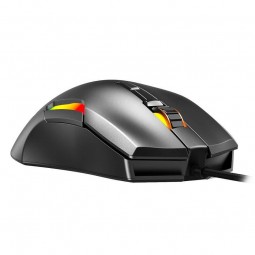 Inphic PG7 Wired Gaming Mouse, 10000 DPI, 7 Keys, RGB, Black - laidinė žaidimų pelė internetu