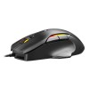 Inphic PG7 Wired Gaming Mouse, 10000 DPI, 7 Keys, RGB, Black - laidinė žaidimų pelė išsimokėtinai