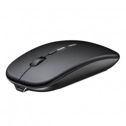 Inphic M1P 2.4G Wireless Mouse, 1600 DPI, Slim, Silent, Black - belaidė pelė išsimokėtinai