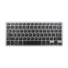 Inphic V780B Bluetooth and 2.4G Wireless Keyboard, Silent, Ultra-Slim, Grey - belaidė klaviatūra kaina