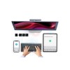Inphic V780B Bluetooth and 2.4G Wireless Keyboard, Silent, Ultra-Slim, Grey - belaidė klaviatūra greitai