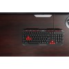 Inphic V610 Wired Keyboard, Anti-ghosting, Black / Red - laidinė žaidimų klaviatūra kaune