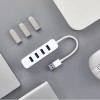 Xiaomi Mi Hub 4 Port USB 3.0, 1 Port USB-C, White - USB šakotuvas internetu