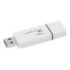 Kingston DataTraveler G4 64GB USB 3.0, White / Purple - USB atmintinė pigiau