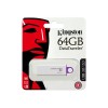 Kingston DataTraveler G4 64GB USB 3.0, White / Purple - USB atmintinė pigiai