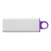 Kingston DataTraveler G4 64GB USB 3.0, White / Purple - USB atmintinė išsimokėtinai