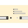 Yeelight Motion Sensor Closet Light A60, Silver, 60cm, LED - spintelės šviestuvas su judesio jutikliu epirkimas.lt