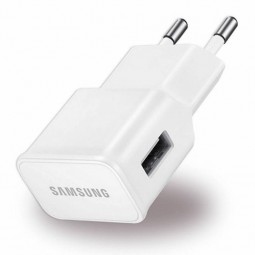 Samsung Phone Charger EP-TA12EWE, 5V, 2A, 1x USB, Bulk, White - buitinis įkroviklis