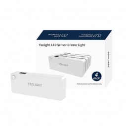 Yeelight LED Sensor Drawer Light (4pcs) - stalčių šviestuvas su judesio jutikliu etopas.lt