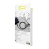 Baseus Cafule 2.4A 0.5m Lightning greito įkrovimo kabelis, juodas / aukso greitai