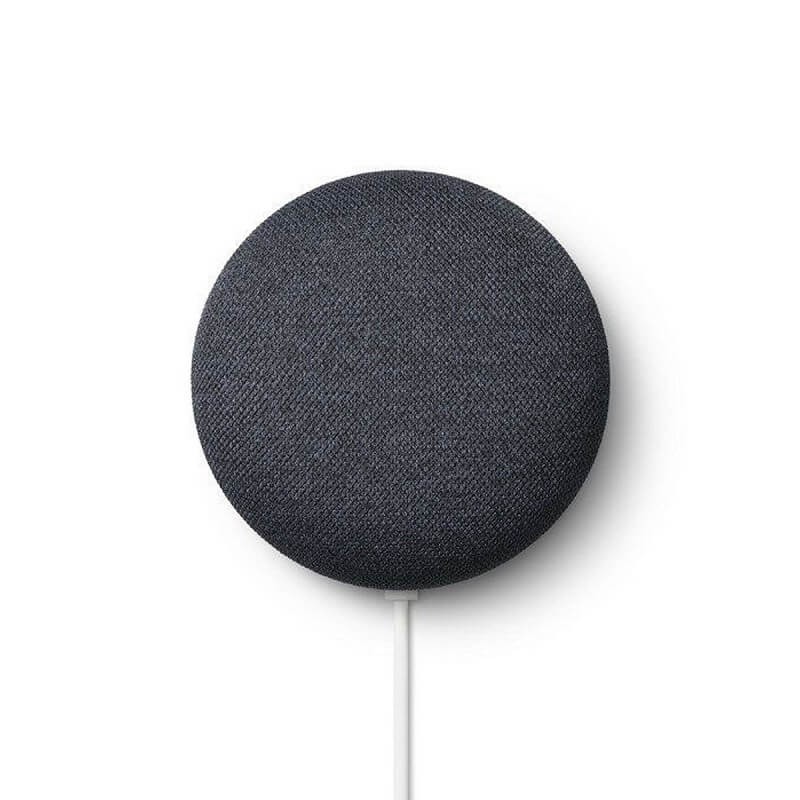 Google Nest Mini (2nd gen), Charcoal / Antracite (Black) - išmanusis garsiakalbis ir namų asistentas kaina Google Nest Mini (2nd gen), Charcoal / Antracite (Black) - išmanusis garsiakalbis ir namų asistentas kaina
