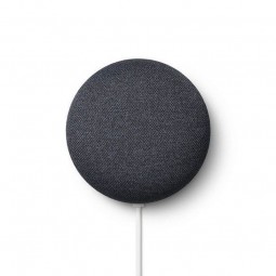 Google Nest Mini (2nd gen), Charcoal / Antracite (Black) - išmanusis garsiakalbis ir namų asistentas kaina