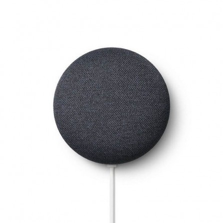 Google Nest Mini (2nd gen), Charcoal / Antracite (Black) - išmanusis garsiakalbis ir namų asistentas kaina