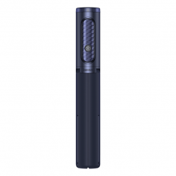 Baseus Traveler Bluetooth Tripod Selfie Stick, Dark blue - asmenukių lazda su trikoju garantija