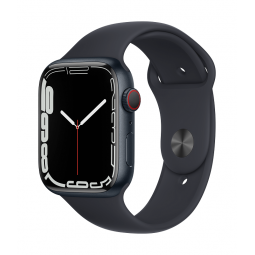 Apple Watch Series 7 GPS + Cellular, 45mm Midnight...