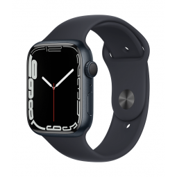 Apple Watch Series 7 GPS, 45mm Midnight Aluminium Case...