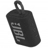 JBL GO 3 Black Bluetooth Speaker - belaidė kolonėlė, juoda pigiai