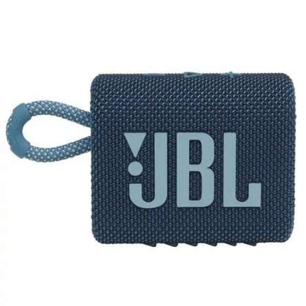 JBL GO 3 Blue Bluetooth Speaker - belaidė kolonėlė, mėlyna kaina