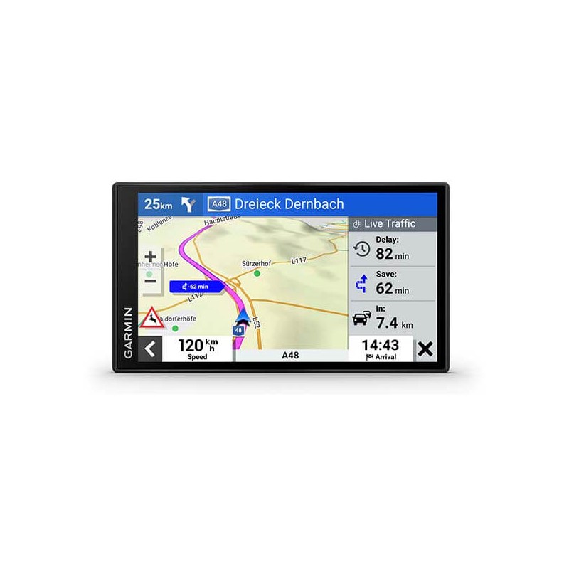 Garmin DriveSmart 66 MT-D Full EU, GPS navigacija automobiliams kaina
