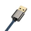 Baseus Legend Elbow USB to USB-C 66W Fast Charging Data Cable, Blue - kabelis pigiau