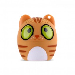 Adorables Cat Bluetooth Speaker, Brown - belaidė mini kolonėlė kaina
