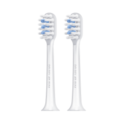 Xiaomi Dr.Bei 4D Clean Sonic Electric Toothbrush Head, 2pcs, Blue - elektrinio dantų šepetėlio galvutės kaina