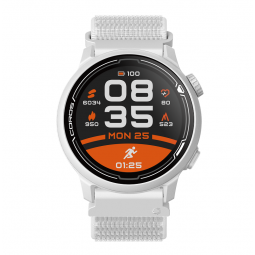 Coros PACE 2 Premium 42mm GPS Sport Watch, White, Nylon Band - multisportinis išmanusis laikrodis pigiau