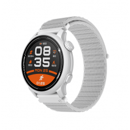 Coros PACE 2 Premium 42mm GPS Sport Watch, White, Nylon...