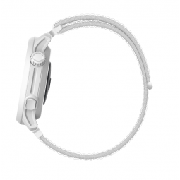Coros PACE 2 Premium 42mm GPS Sport Watch, White, Nylon Band - multisportinis išmanusis laikrodis išsimokėtinai