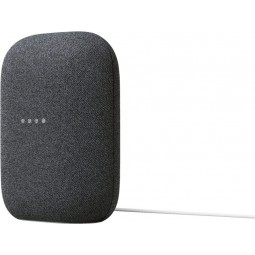 Google Nest Audio, Charcoal (Black) - išmanioji kolonėlė su asistentu, GB versija pigiai