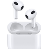 Apple AirPods 3nd gen (2021) White MME73ZM/A - belaidės ausinės su įkrovimo dėklu išsimokėtinai