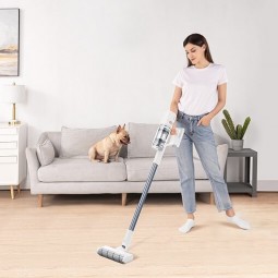 Xiaomi Dreame P10 Cordless Vacuum Cleaner, White / Silver - belaidis dulkių siurblys internetu