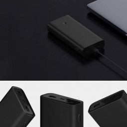 Xiaomi Mi Power Bank 20000mAh 50W, Black - išorinė baterija, juoda internetu