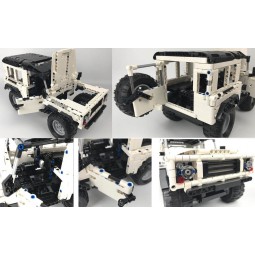 Double Eagle CaDA Jeep Land Rover C51004W Construction Block System - konstruktorius su nuotolinio valdymo pultu  internetu
