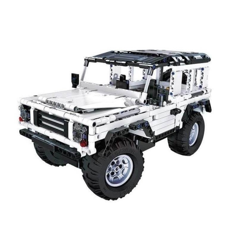 Double Eagle CaDA Jeep Land Rover C51004W Construction Block System - konstruktorius su nuotolinio valdymo pultu kaina