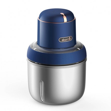 Xiaomi Deerma JR08 Food Processor, Blue /Silver - daugiafunkcinis virtuvinis kombainas kaina