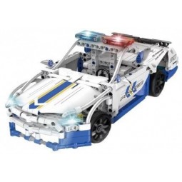 DoubleE CaDA Ford Mustang Police Car C51006W Construction...