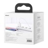 Baseus Super Si Quick Charger 1C 20W with USB-C to Lightning 1m cable, White - buitinis įkroviklis epirkimas.lt