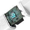 Baseus Super Si Quick Charger 1C 20W with USB-C to Lightning 1m cable, White - buitinis įkroviklis greitai