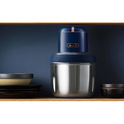 Xiaomi Deerma JR08 Food Processor, Blue /Silver - daugiafunkcinis virtuvinis kombainas kaune