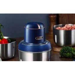 Xiaomi Deerma JR08 Food Processor, Blue /Silver - daugiafunkcinis virtuvinis kombainas garantija