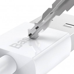 Baseus Superior USB to Micro USB 2A 1m, White - greito įkrovimo kabelis pigiai