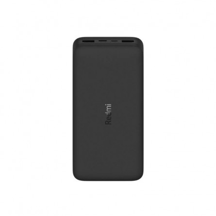 Xiaomi Redmi 20000mAh 18W Fast Charge Power Bank, Black - išorinė baterija kaina